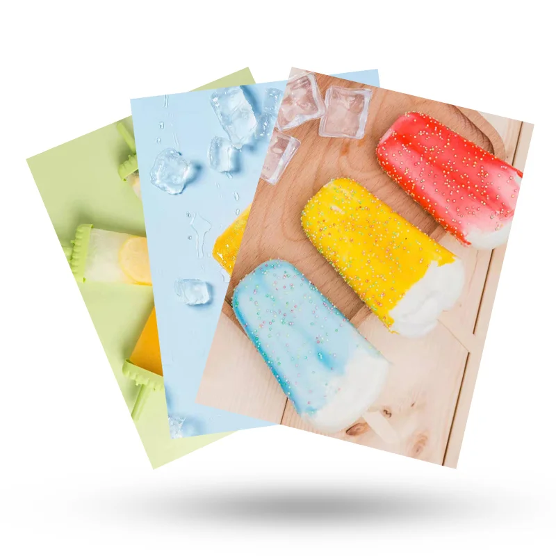 Professional Factory Hard Cover Foldout Menu Brochure Invitation Hard Shell Folding Printing Services