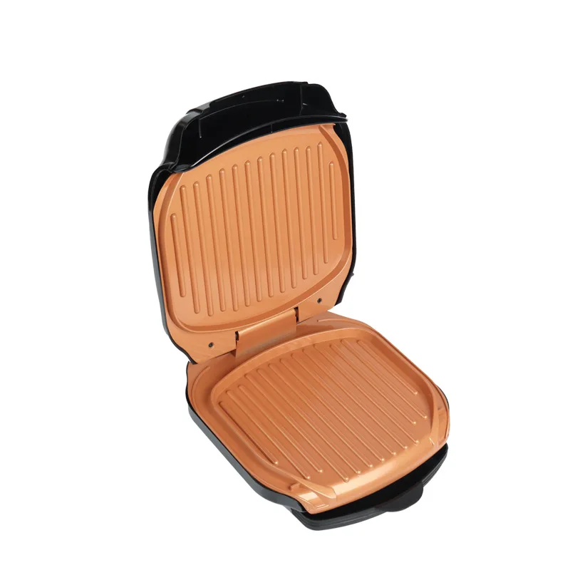 New Design Mini Multi-Function Electric Double Baking Pizza Pan Snack Sandwich Press Maker BBQ Grills