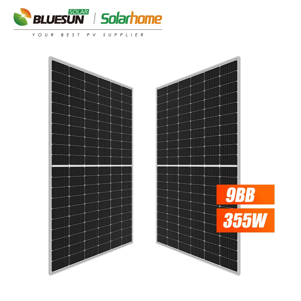 166 мм 120 клетки JA 350 Вт солнечная панель солнечных батарей perc 330w 340w 360w 370w 380w Половина cut солнечные батареи