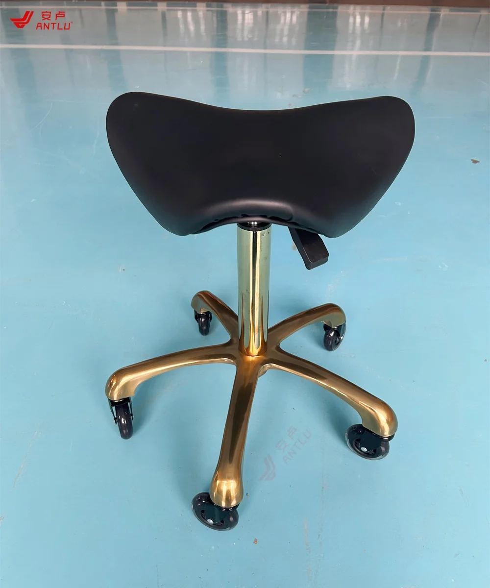 AntluPlus  Saddle stool  saddle chair Salon chair Triangle seat Tattoo barber stool  hair Laboratory  stool