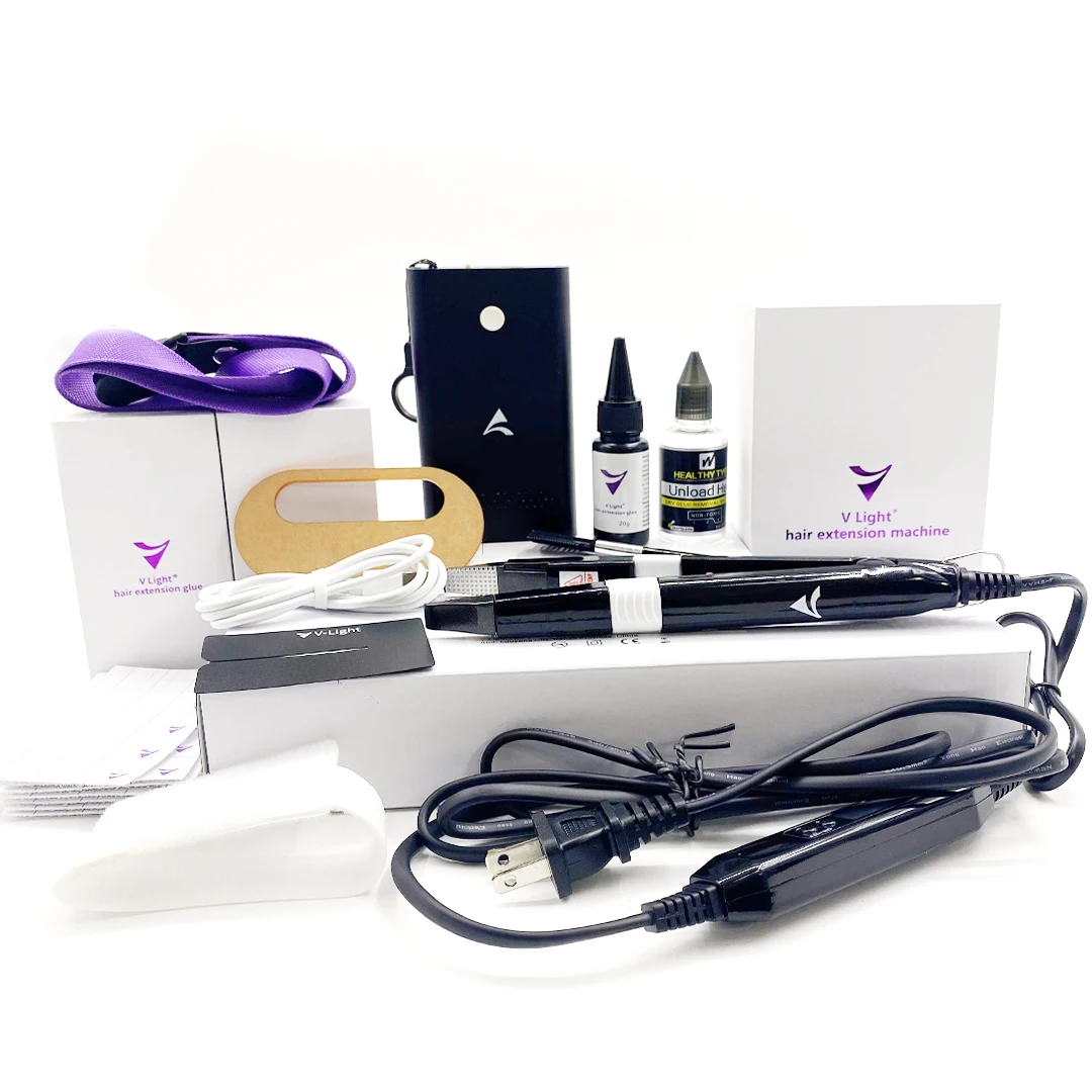 2024 Hottest Trend  New V Light Hair Technology Machine In Hair Extensions Tools