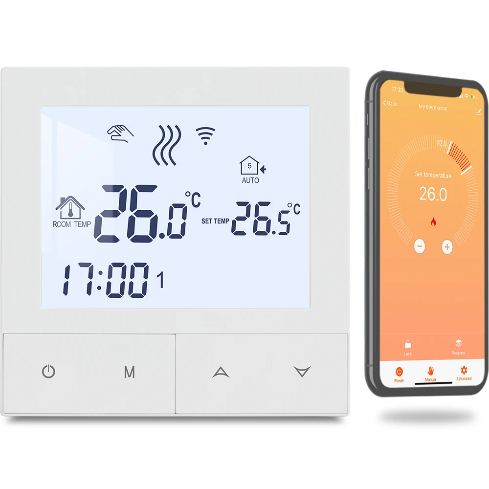 16a инфракрасная панель настенный энергосберегающий умный дом программируемый напольный нагревательный комнатный термостат