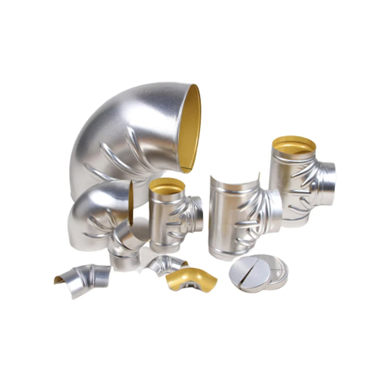 Aluminum insulation foil 1060 3003 elbow tee pipe fitting aluminium jacketing