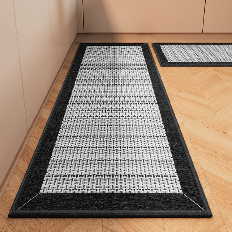 Manufacturers customize oil resistant rubber provide kitchen runner mat waterproof