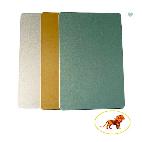 ACM panel PE core aluminum foil plastic facade 3mm 4mm aluminum composite panel