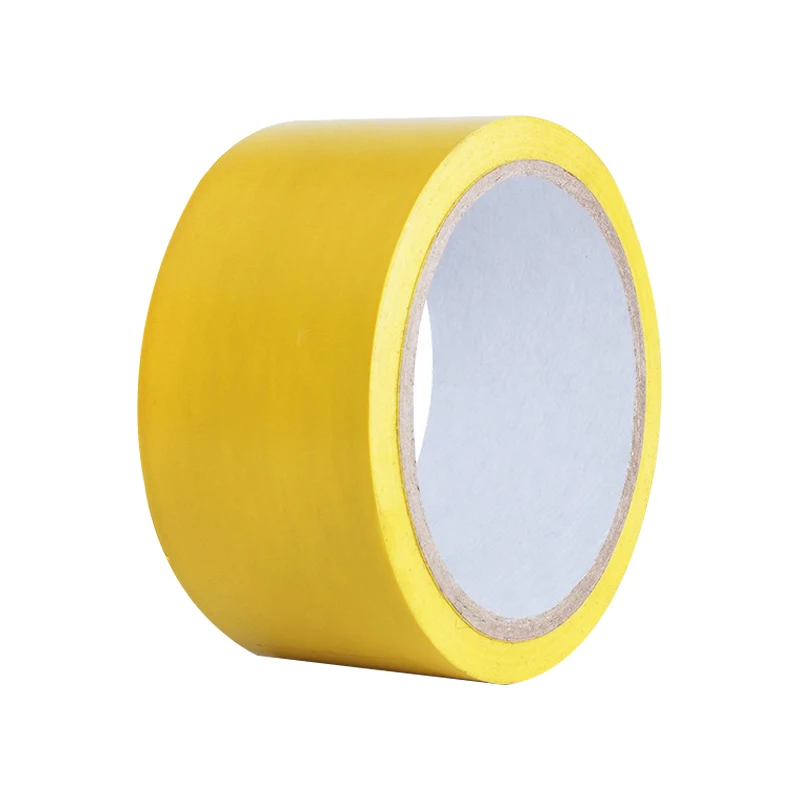 Custom Floor Marking Caution Hazard Lane Safety Warning Adhesive Safety Tape For Industry Ground Sticker PVC Floor Marking Tape