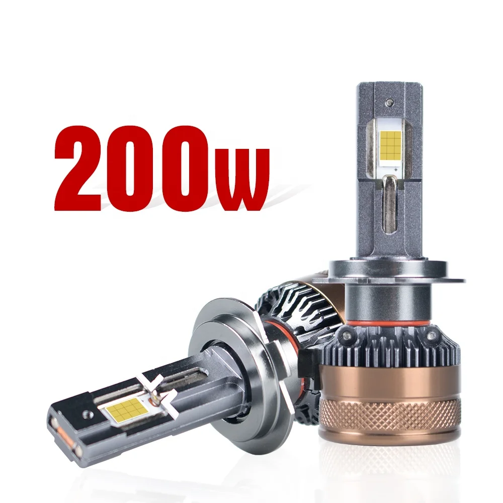 Xenplus 200W 50000LM LED Car Lamp 9005 9006 9012 12V 360 Auto Fog Light Kit Canbus Accessories H3 H11 H7 H4 LED Headlight Bulb