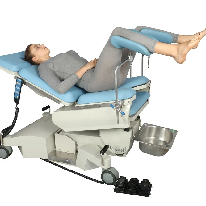 Электро-гидравлическая гинекология, Рабочий стол для родов, педиатрический стол для осмотра gyn, кресло для осмотра для женской больничной клиники