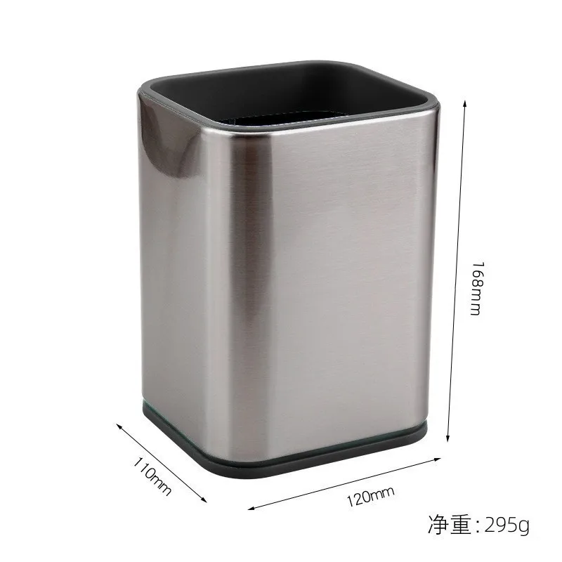 Square Shape Kitchen Utensils Holder Stainless Steel Kitchen Holder Dishwasher Safe