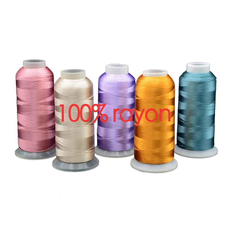 
100% rayon 120D viscose embroidery thread embroidery tassel thread more than 1000 colors 