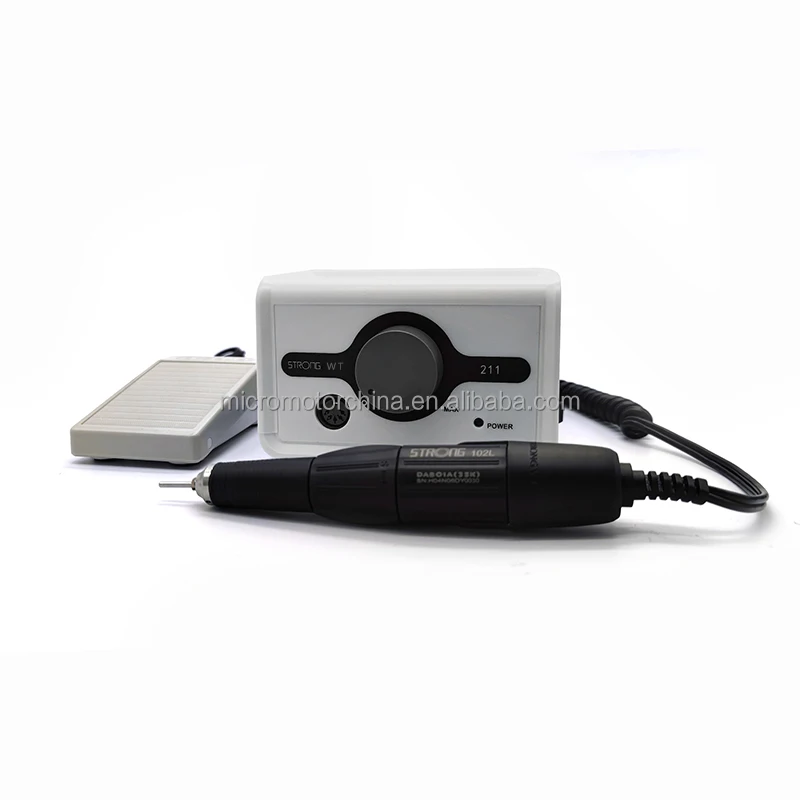 High Quality Factory Price strong 211 MAX machine Strong 102L electric nail drill machine special  manicure pedicure nail drill