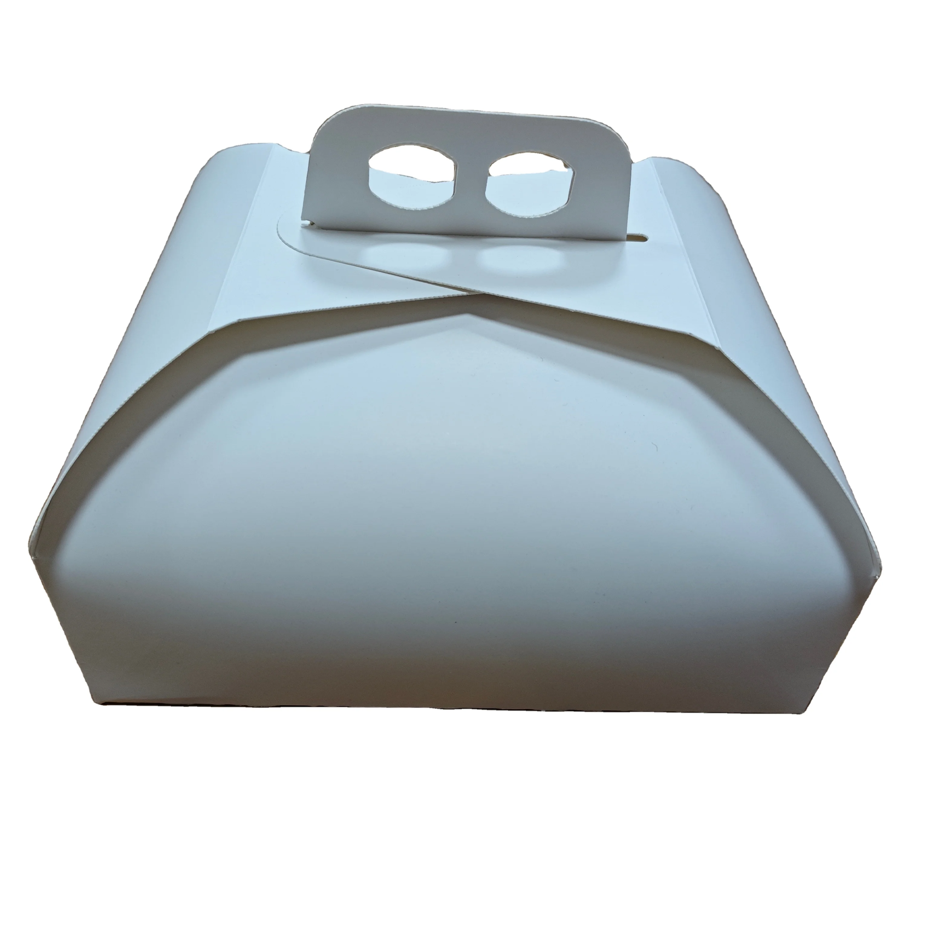 Food grade custom printed logo ECO- friendly bakery take away food biscuit paper box