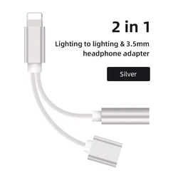 For Iphone Headphone Jack Audio Cable Adapter Universal Converter Adaptor For Lighting Type C To 3.5mm Headphone Jack Adapter