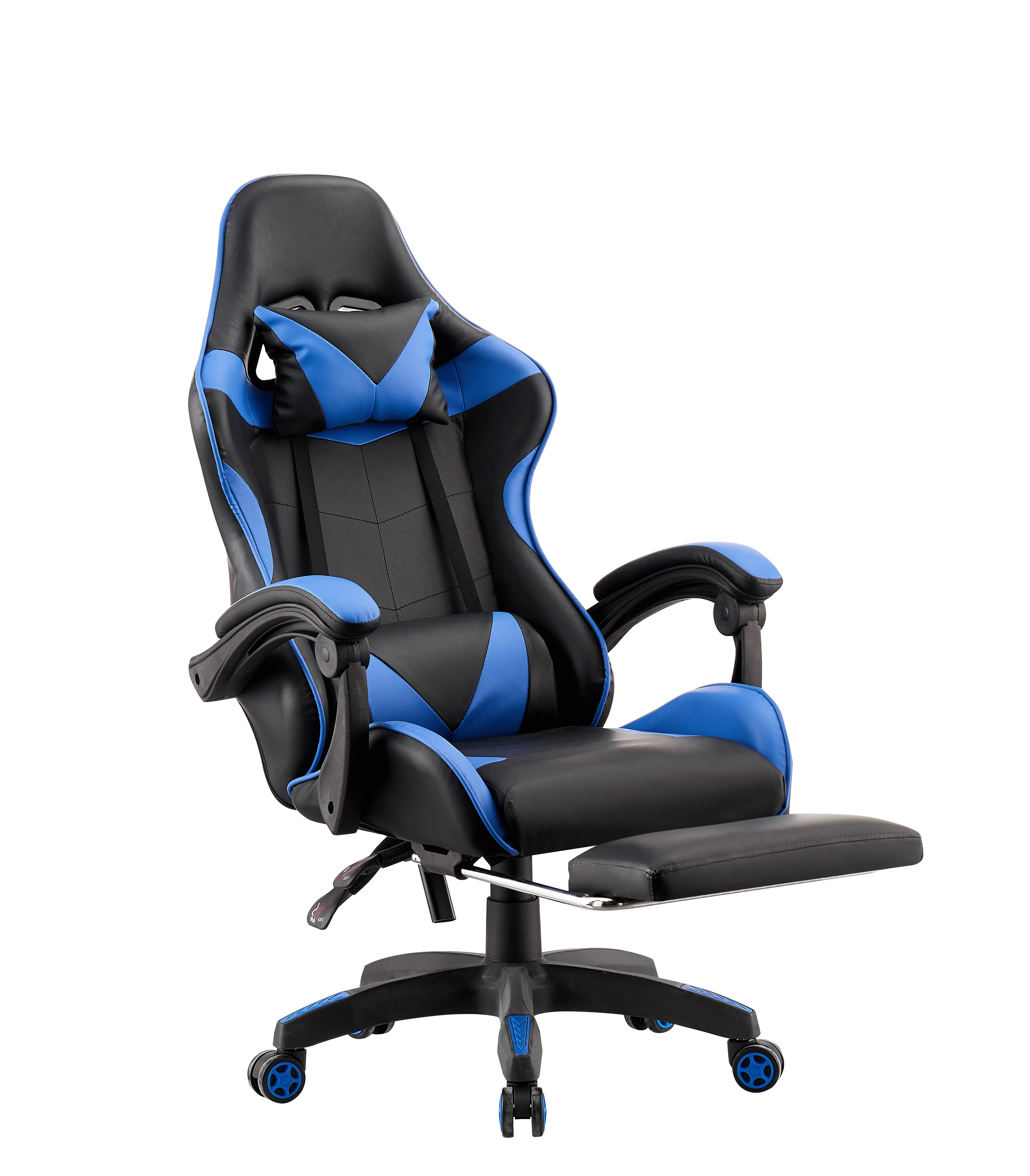 Cheap silla gamer led gaming chair for sale  adjustable height swivel LED gaming chair pu leather computer chair