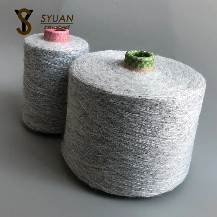 
1/14NM soft acrylic recycled polyester blended knitting yarn for sweater 