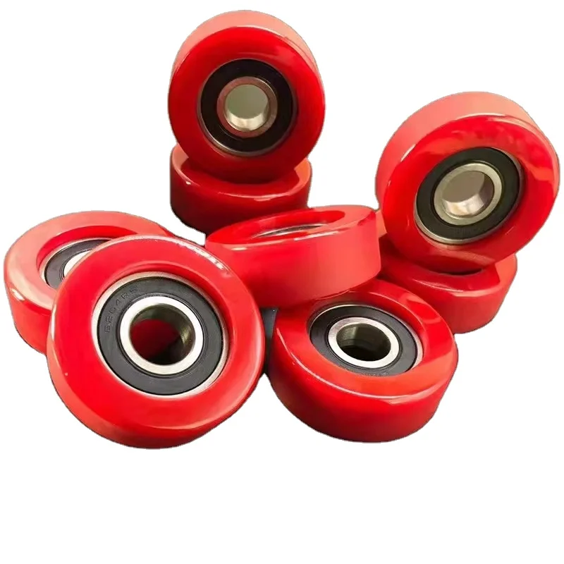 customized plastic pulley wheels nonstandard plastic polyurethane wheels as drawing