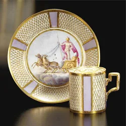 Tangshan Factory High Quality Luxurious Fine Bone Chine Porcelain 5pcs Dinner Set For 1 Person In Brazil