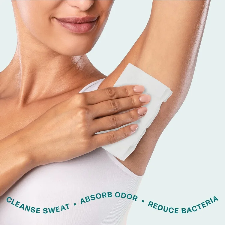 Portable Deodorant Body Cleansing Refreshing Wet Wipes