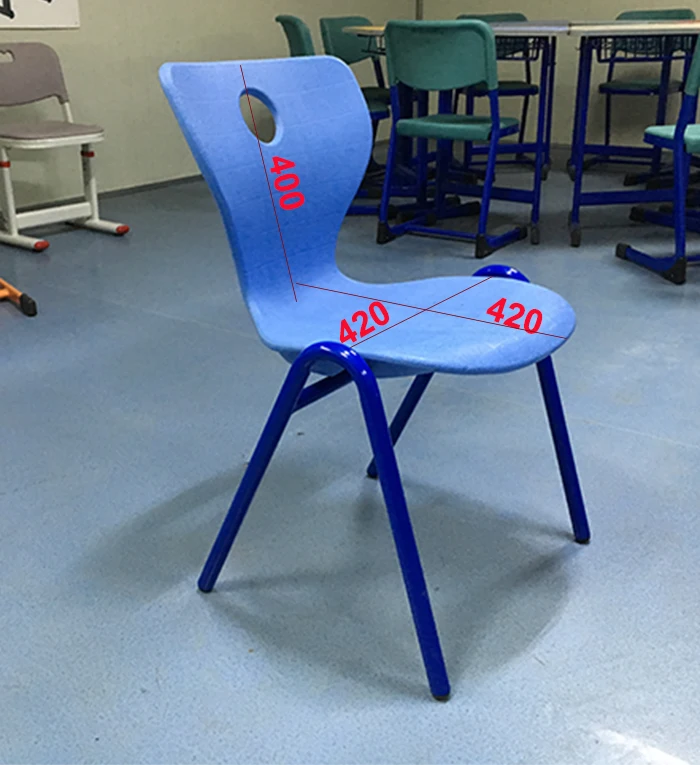 School Furniture Classroom Study Student Beach Customized Plastic Chair