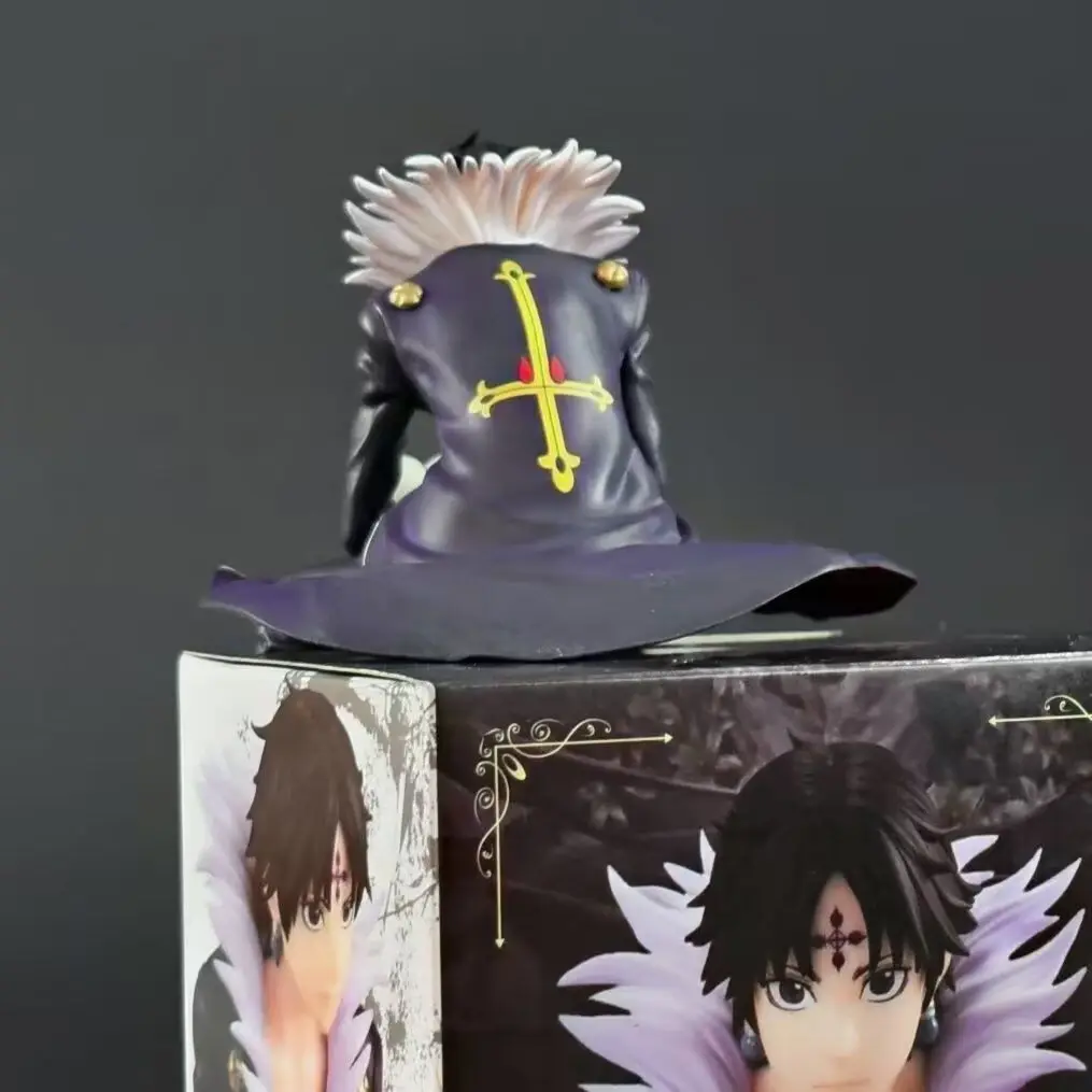 15cm anime hunter X hunter action figure  Chrollo Lucilfer Noodle Stopper PVC model toy for gifts