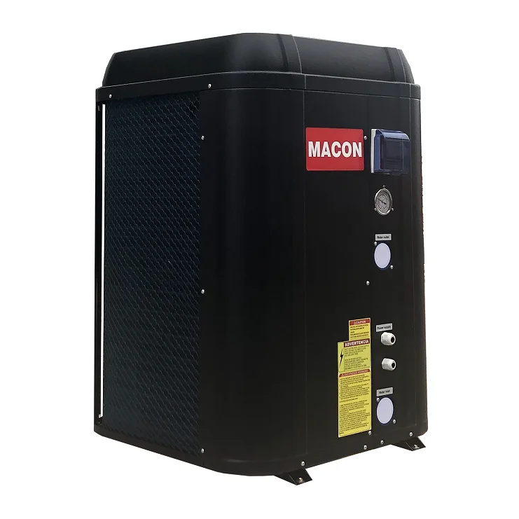 Macon plastic case top fan 25kw swimming pool  DC inverter heat pump pool heaters