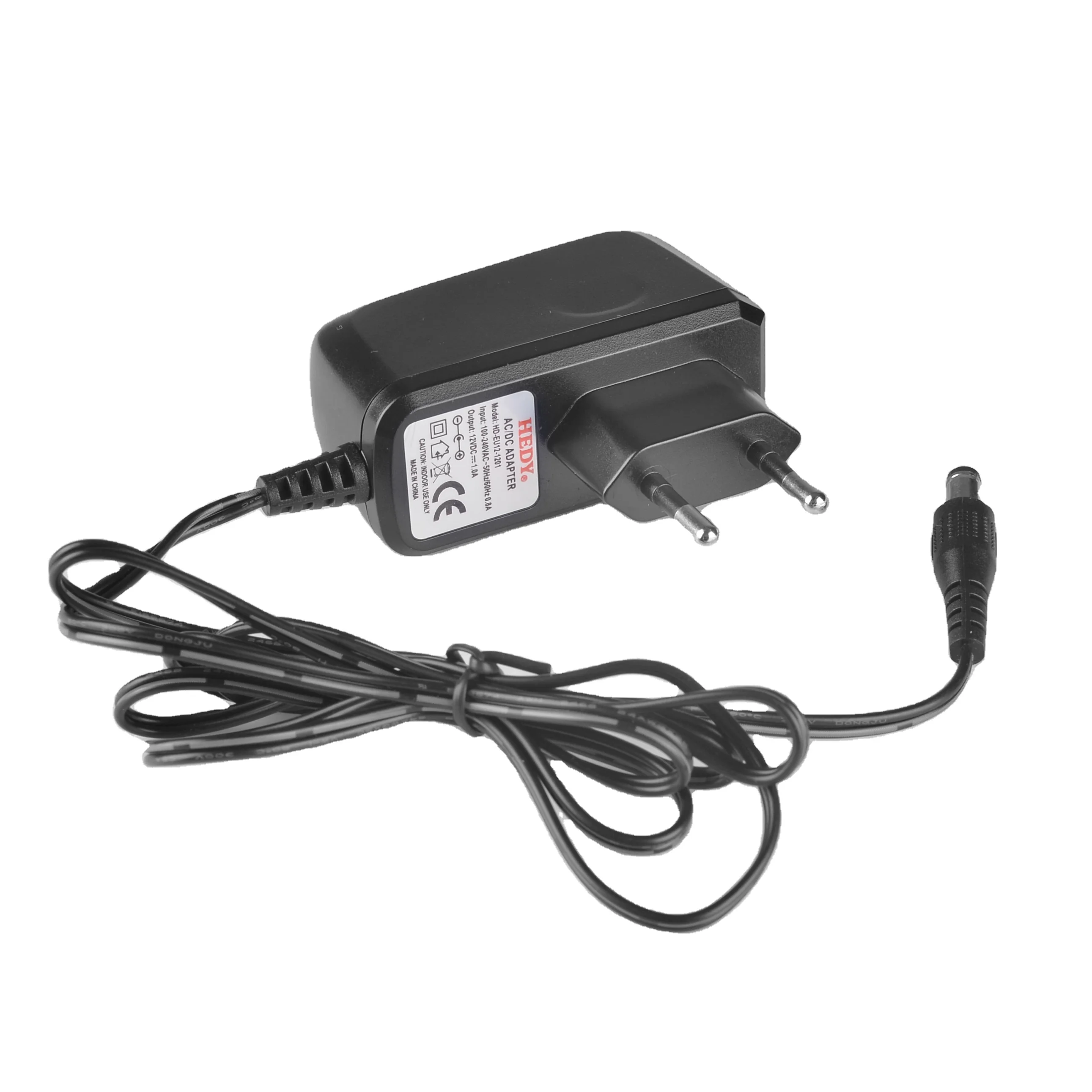  Вход 100 240v ac 50/60hz Выход 12W 12V 1A адаптер питания для