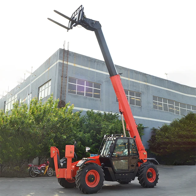 Chinese Brand HERACLES Construction and Farm Forklift 7m Lifting Height TR750 Telehandler Telescopic Handler for Sale
