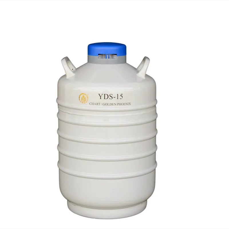For Storage 15L YDS15 Liquid Nitrogen Dewar/Container/Flask Tank