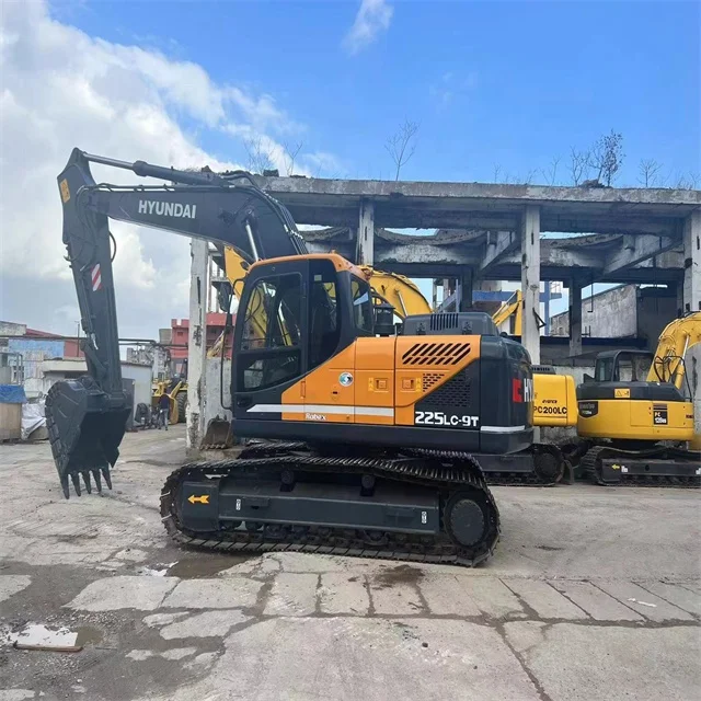 Хорошая цена б/у экскаваторы 225 Hyundai 225LC 220-9 продажа экскаватора 225lc-9