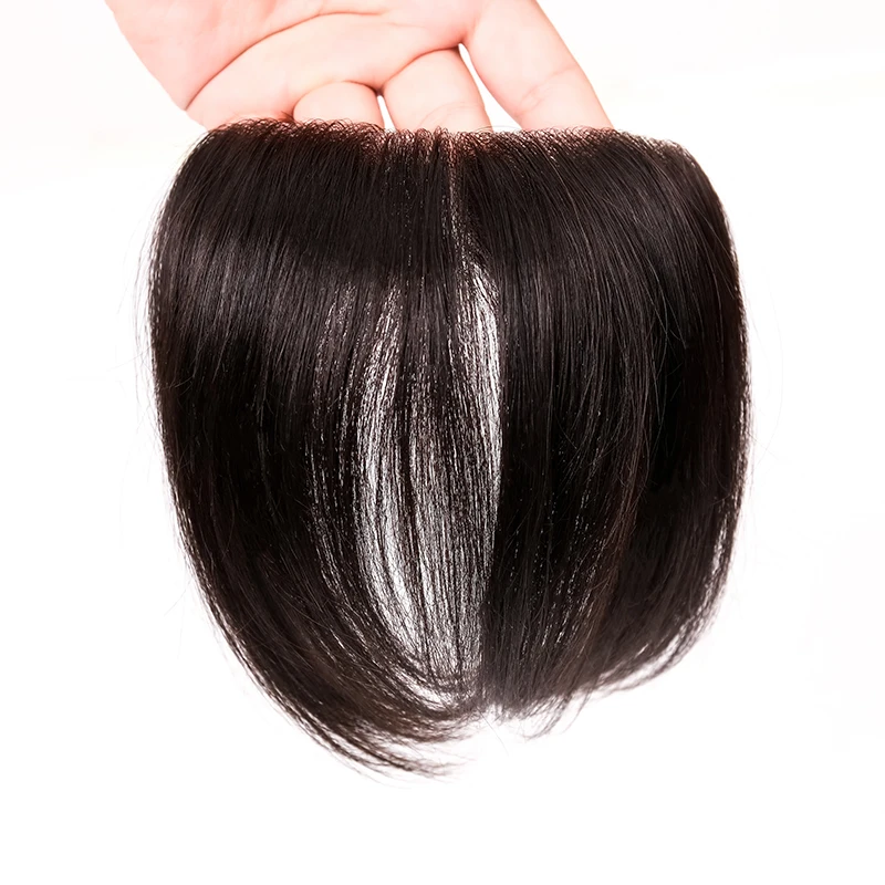 AIFANLIDE мужские волосы линия Toupee V петля европейские Remy натуральные волосы Toupee тонкая кожа кремнезема мужские пряди волос Замена