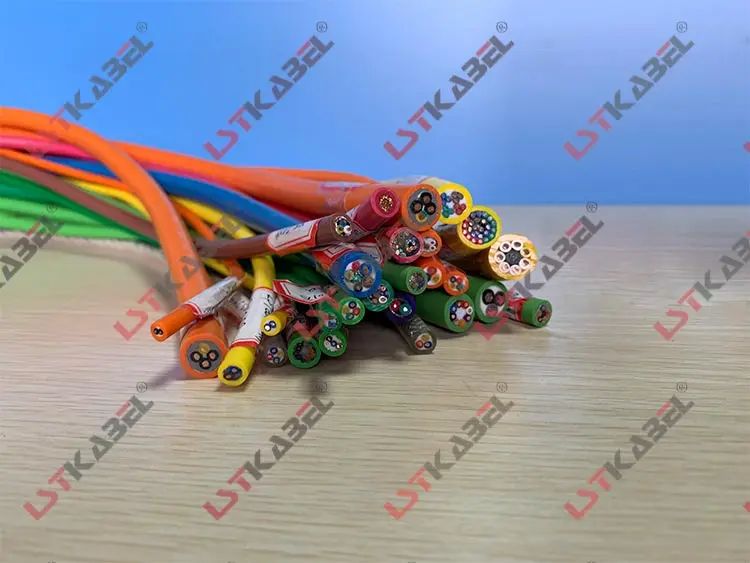 
One Core Flexible TRVV Drag Chain Welding Cable 
