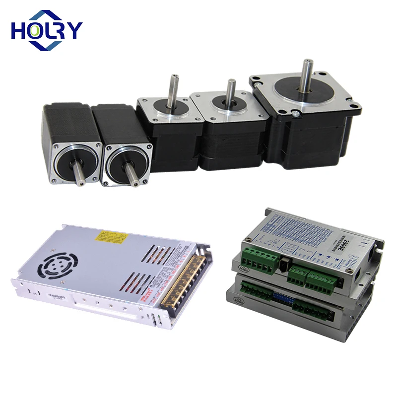 7.0N.m 2 Phase Nema 34 Hybrid Stepper Motor 113mm Length High Quality 4 Wires Motor for CNC Equipments
