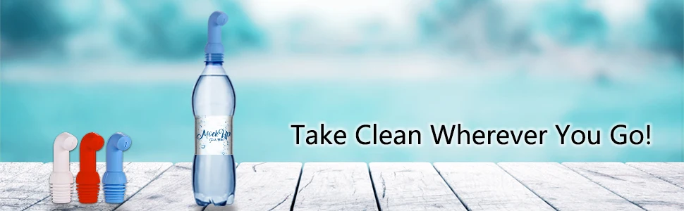 factory price coloful portable vagina bidet toilet  green pink color silicone material portable bidet for man