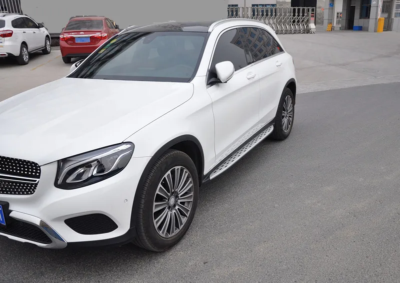 Klt-A-242-высококачественная Подножка для Benz GLC Class X253 GLC300 2016 + ПП пластик алюминиевый сплав