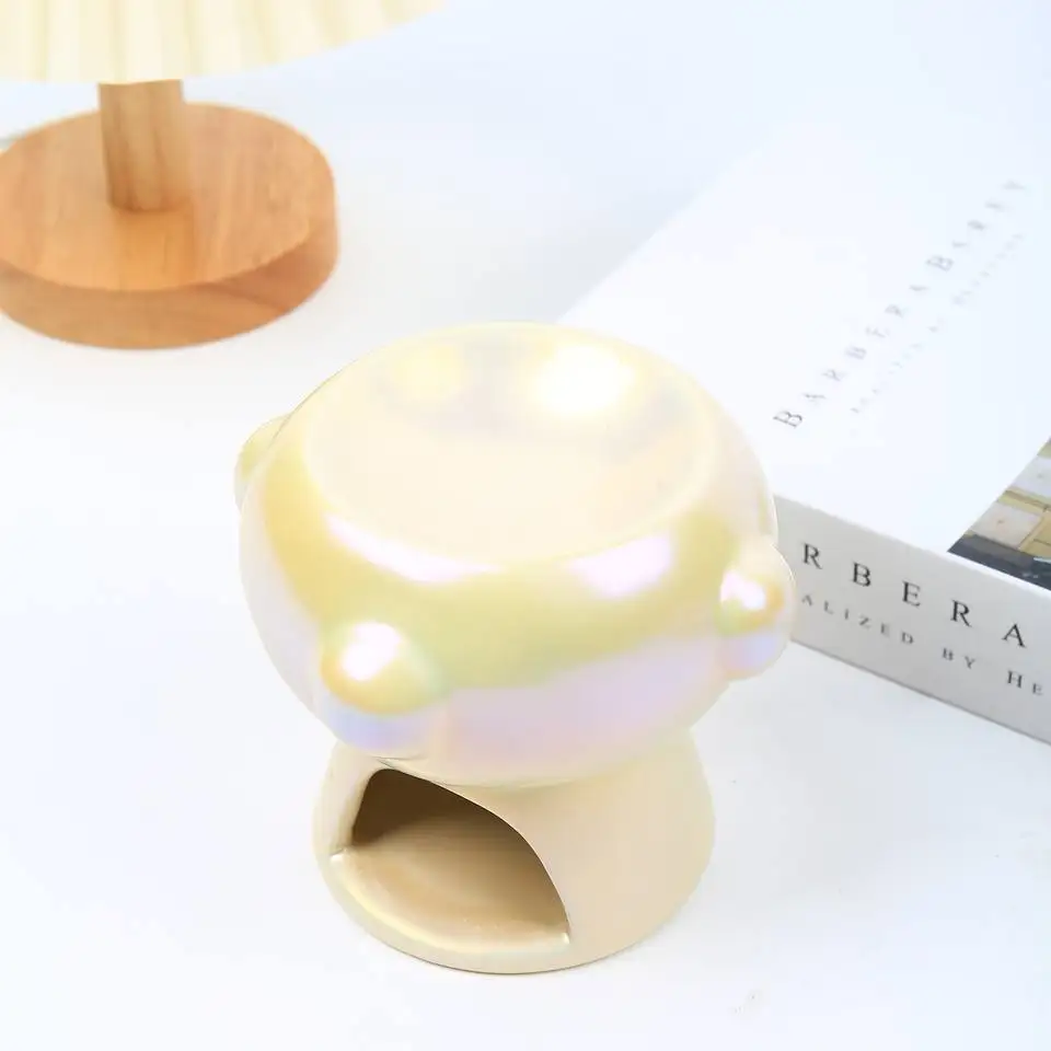 Aromatherapy Wax Aroma Candle Warmers Essential Oil Burner Ceramic Tealight Holder