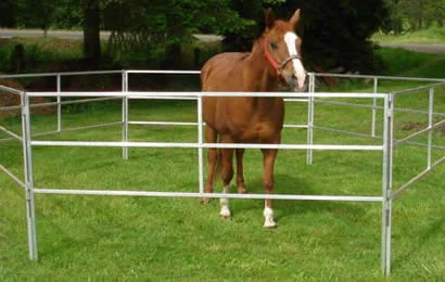 2023 Hot Selling 12 Ft Heavy Duty Livestock Cattle Corral Fence And Horse Round Pen Panels China factory wholesale