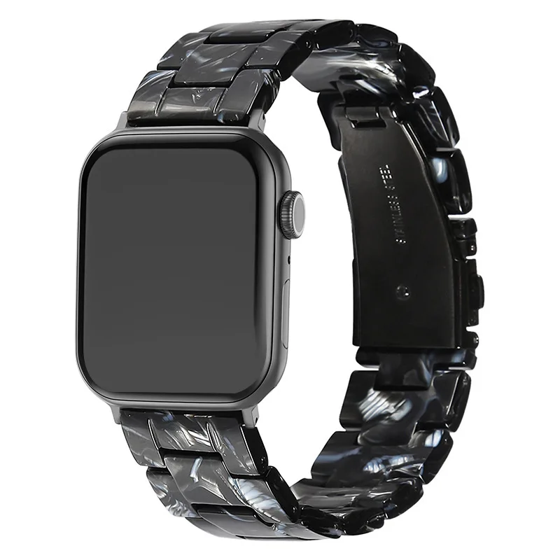 Ремешок для часов OEM женщин с пряжкой из нержавеющей стали iWatch полимерный ремешок модный роскошный резиновый
