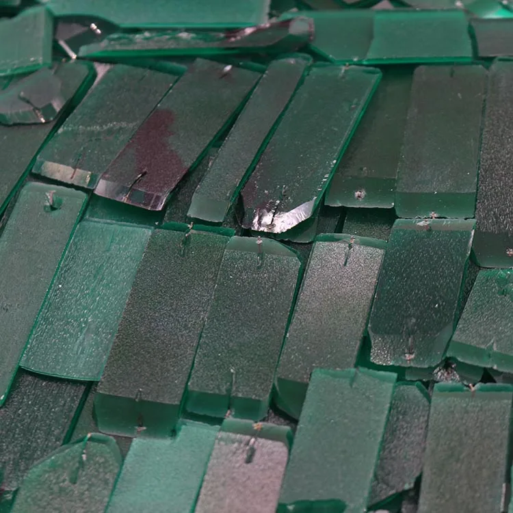 Synthetic Emerald Material Gemstone Raw Material Green Emerald Lower Price and Perfect Service Decoration for Jewelry