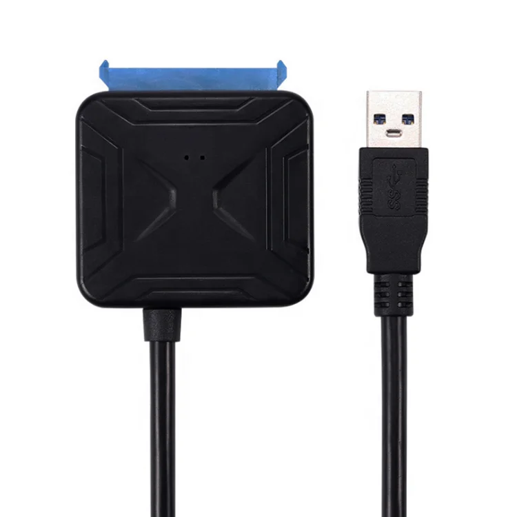 High quality USB 3.0 to SATA Adapter Converter Cable Ports at up to 5Gbps for SATA HDD / SDD BLU-RAY DVD CD-ROM DVD-ROM