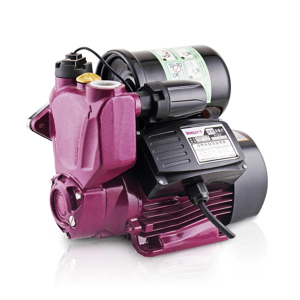 Intelligent automatic selfpriming booster pump with water flow switch