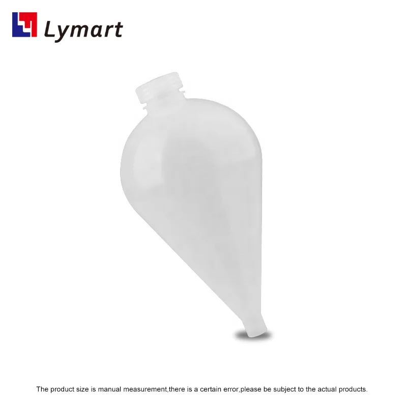125ml 250ml 500ml 1000ml plastic separatory funnel