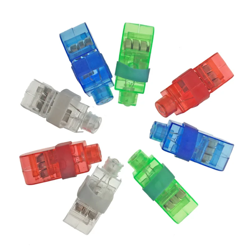 LED Finger Lights Ring Lights Bright Party Favors Party Supplies for Holiday Light up Toys