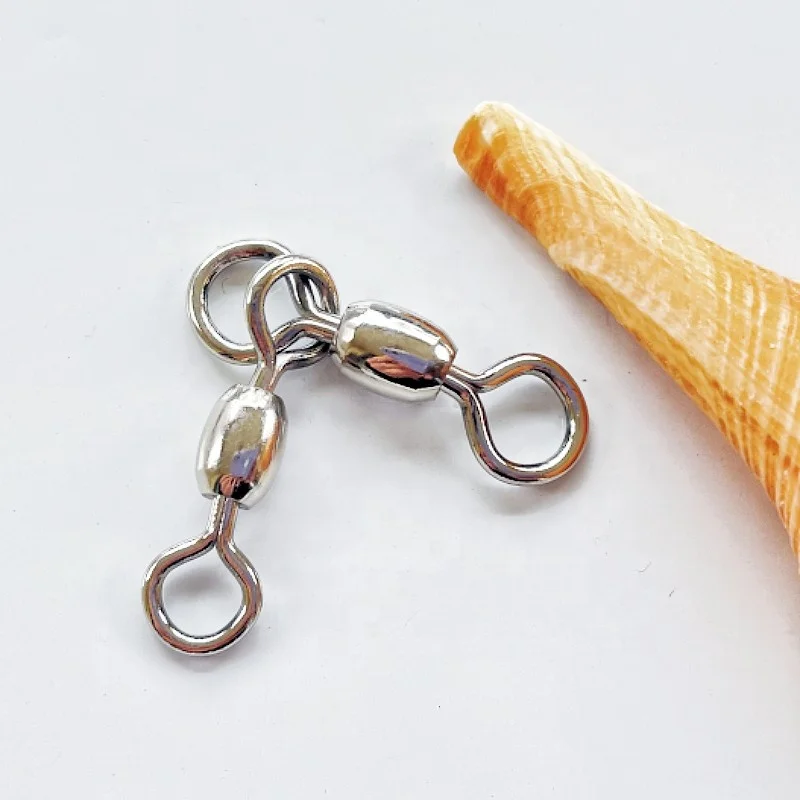 Hot Sale High Strength Fishing Rolling Double Swivel Combi 3-way Crane Combination Swivel