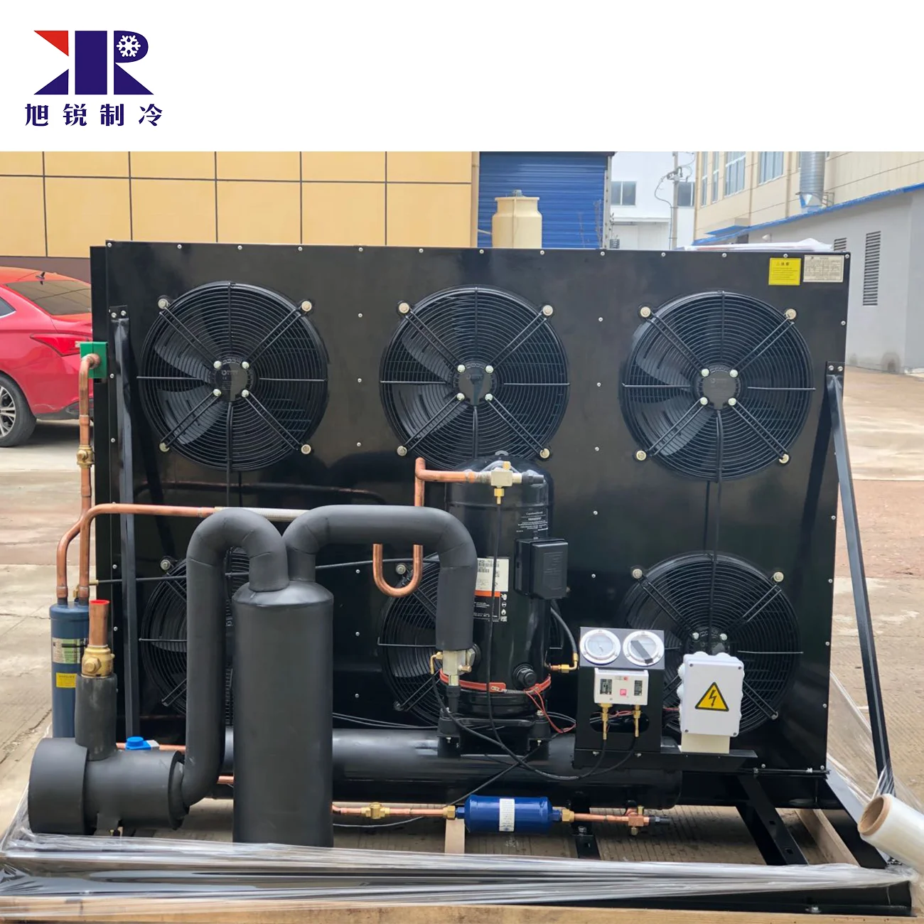 5% Discount 15hp Scroll Compressor Condensing Unit Air Cooled Cold Storage Room Freezer Room for Cold Room Keep Fruit Fresh