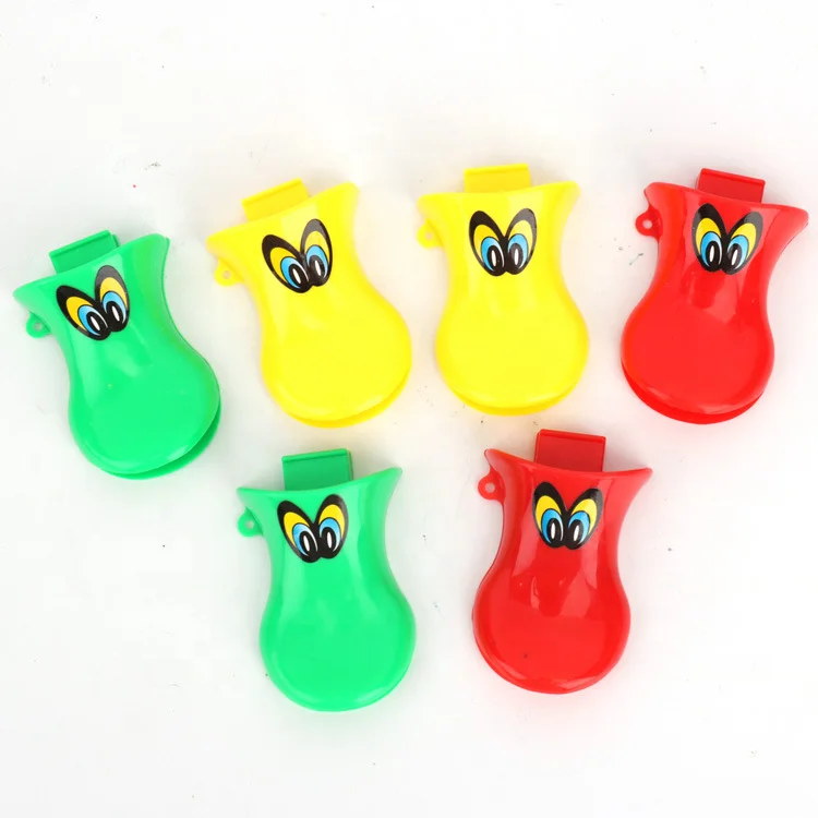 Tiktok Newest Pop Plastic Duckbill Whistle Animal Cartoon Duck OEM ODM Customized Novelty Funny Kid Promotion Gift Toy Wholesale