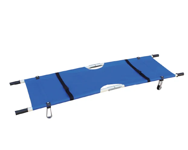 Factory Price Wholesale Premium Quality Medical Plastic Sprayed Folding Stretcher