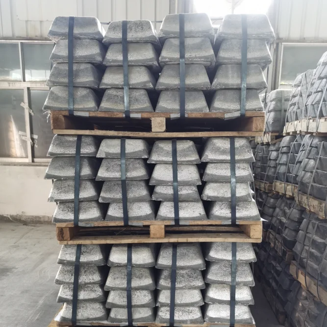 Supply high quality Antimony Ingots 99.65% 99.85% 99.9%