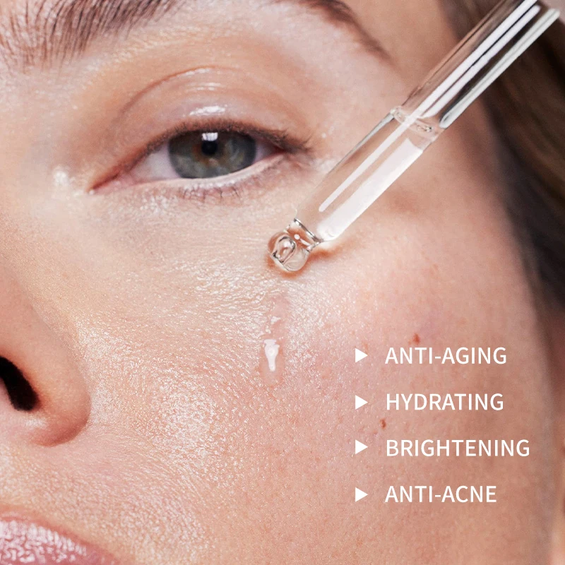 Wholesale Powerful 5 In 1 Facial Serum Vitamin C Niacinamide Collagen Ampoule Anti Wrinkle Whitening Hydration Face Serum