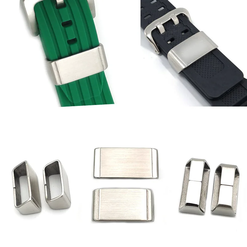 Metal Buckle Ring Watch Band Locker for Casio G SHOCK Accessories GA-110 GD-100 GG-1000 DW-5600 DW-6900 Watch Band Holder Buckle