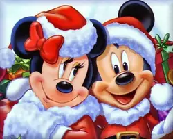 Wholesale 5D Mickey Diamond Painting Mosaic Diamond Embroidery Full Picture Christmas Gift and decoration